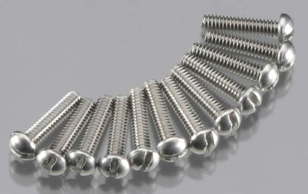 Kadee 1708 Multi Scale Round Head Screws 2-56 3/8" (12)