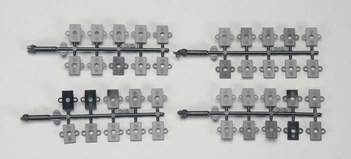 Kadee #211 HO Draft Gear Shims #4-9 Couplers (20)