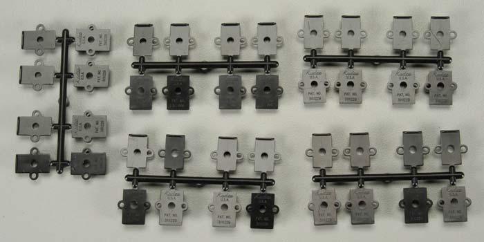 Kadee #232 HO Draft Gear Boxes & Lids (20)