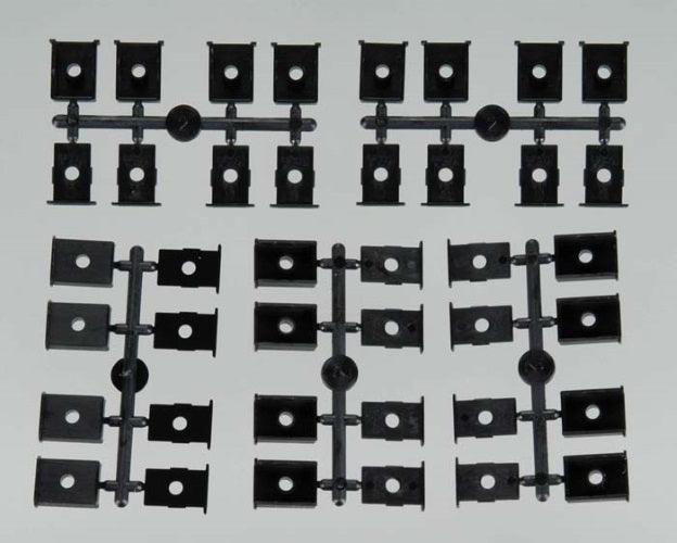 Kadee 242 HO Universal Black Box Snap-Together Insulated Gear Boxes & Lids (20)