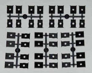 Kadee 242 HO Universal Black Box Snap-Together Insulated Gear Boxes & Lids (20)