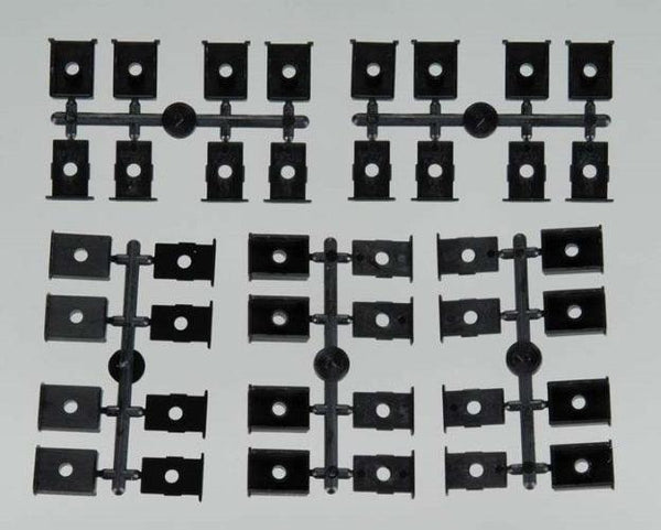 Kadee 242 HO Universal Black Box Snap-Together Insulated Gear Boxes & Lids (20)