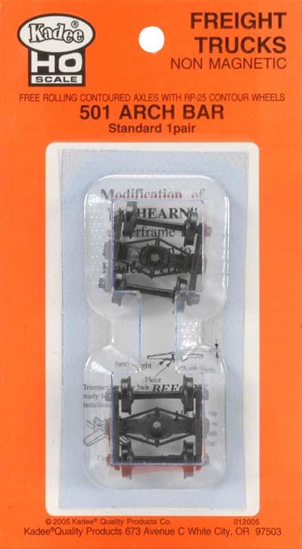 Kadee 501 HO Arch Bar Trucks