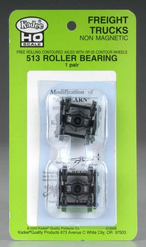 Kadee 513 HO Standard A.SF 100-ton Roller Bearing Freight Car Trucks