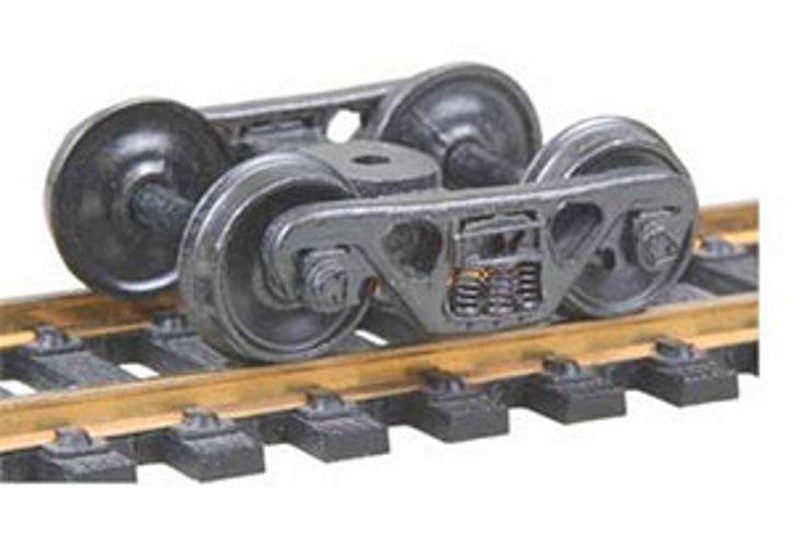Kadee #555 HO Scale A.S.F. 100-ton Roller Bearing Self Centering Trucks