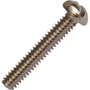 Kadee 1706 HO scale Stainless Steel Roundhead Screws 2-56 (1/4" Length)