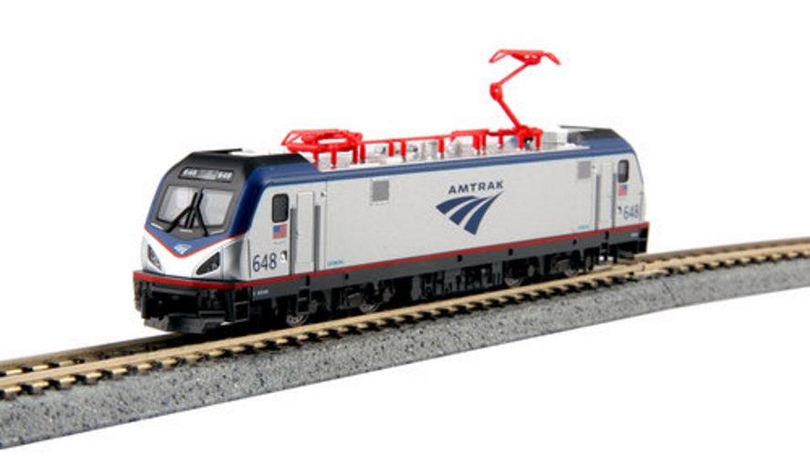 Kato 137-3003-1 DCC Equipped N Scale Locomotive Electric ACS-64 Amtrak #648