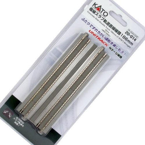 Kato 20-014 N 186mm (7 5/16") Concrete Slab Double Track Straight [2 pcs]
