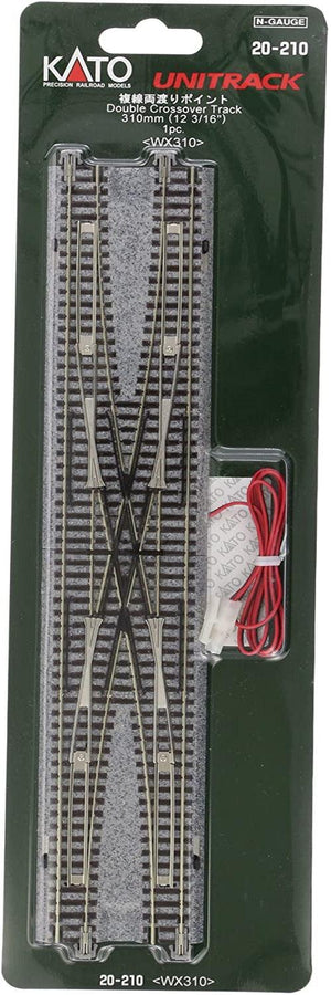 Kato 20-210 N Scale 310mm 12-3/16" Double Crossover