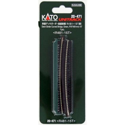 PowerHobby Kato N Scale 20471 Curved Deck Girder Bridge — N Tracks