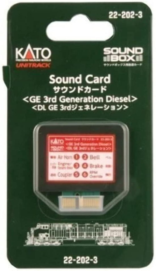Kato 22-202-3 Dsl Sound Card P42/C44-9W 3rd Gen