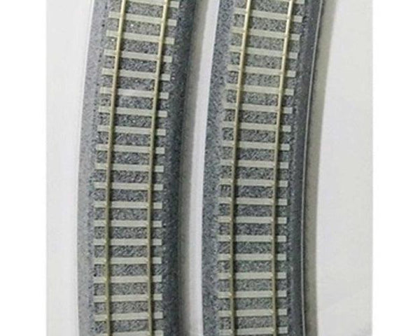 Kato 2-252 HO Scale 790mm 31-1/8" 22.5 Degree Track Easement (2)
