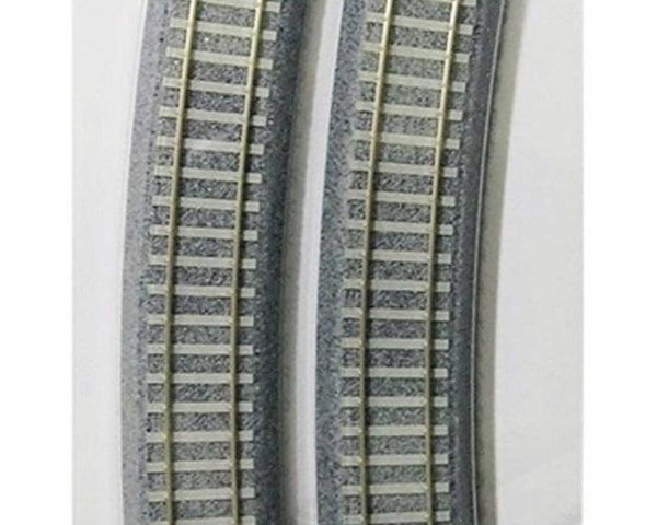 Kato 2-252 HO Scale 790mm 31-1/8" 22.5 Degree Track Easement (2)