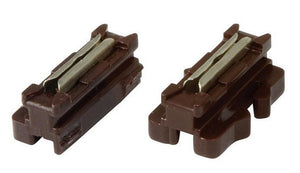 Kato 24819 N Scale Unijoiner Unitrack Brown pkg (20)