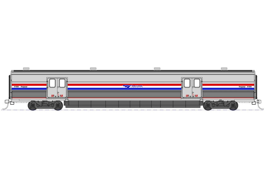 Kato 35-6211 HO Amtrak Viewliner Baggage Car 61006