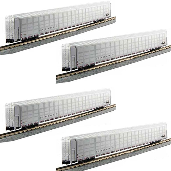 Kato 106-5510 N Scale Autorack Canadian Pacific 4-Car Set