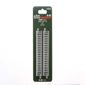 kato 20-020 N Scale UniTrack 124mm 4 7/8" Straight Track 4pcs