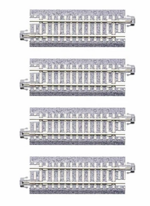 Kato 20-038 N Scale Concrete Tie 64mm (2 1/2") Straight Track UniTrack