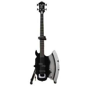 KISS Gene Simmons Signature Axe Bass Miniature Guitar Replica