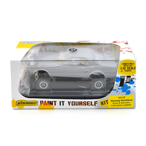 Pioneer Kit#3 1968 Mustang Notchback White Kit 1/32 slot Car Scalextric DPR