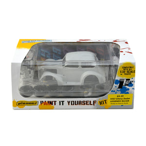 Pioneer Kit#5 1937 Chevy Sedan Legends Racer White Kit 1/32 slot Car Scalextric DPR