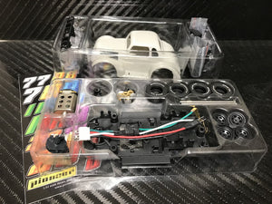 Pioneer Kit#6 1937 Dodge Coupe Legends Racer White Kit 1/32 slot Car Scalextric DPR