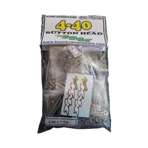 4-40 Button Head Bulk Bag - 400 Piece Stainless Bulk Bag