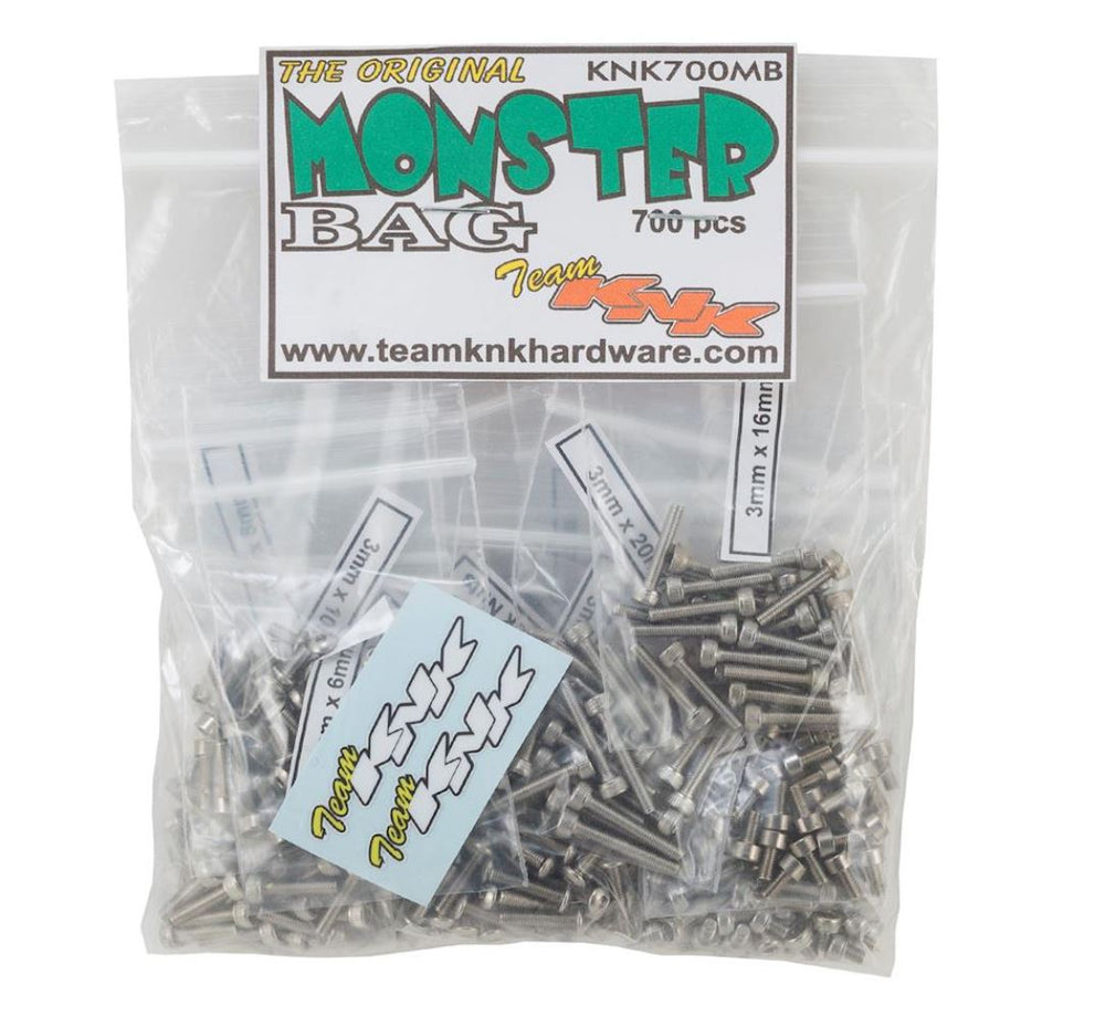 Team KNK Monster Bag - 700 Piece Stainless Bulk Bag