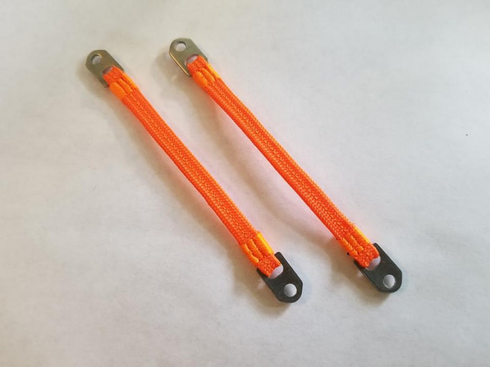 Team KNK Neon Orange 100mm Limit Straps