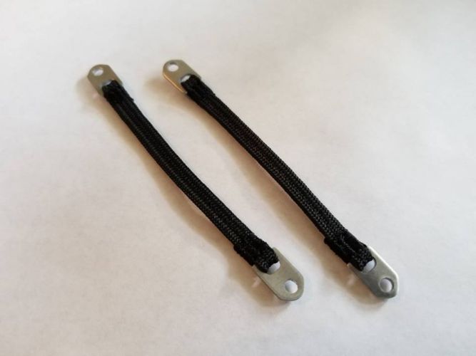 Black 110mm Limit Straps