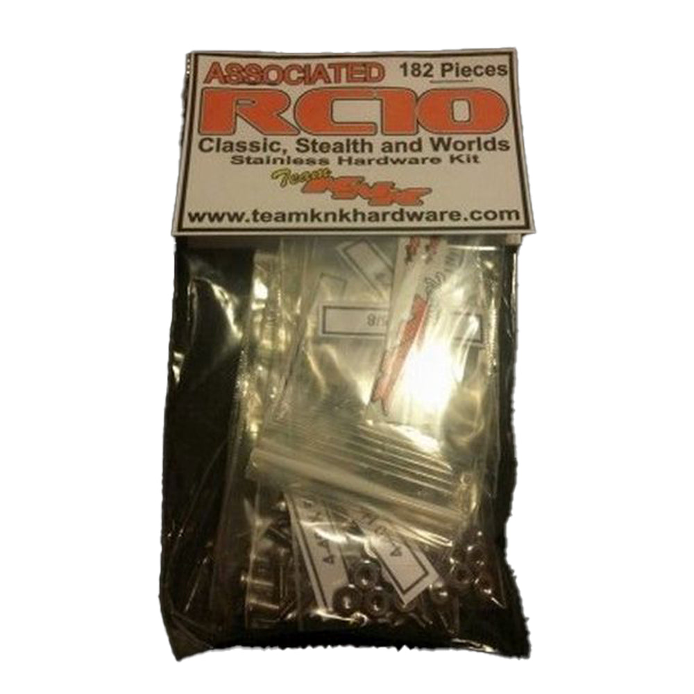 Team KNK Stainless Hardware Kit for Associated Classic, Stealth
