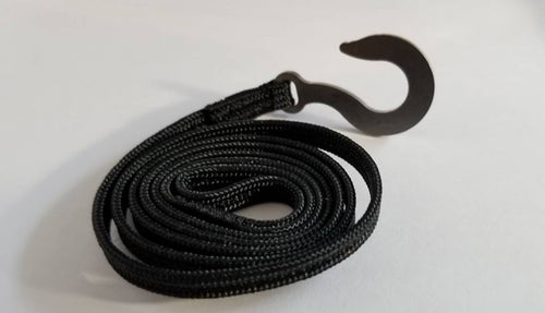 Team KNK Black Tow Strap with Hook