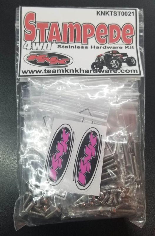 Stampede 4wd Stainless Hardware Kit