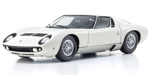Kyosho 1/18 Scale Lamborghini Miura P 400 Die Cast Model (White)