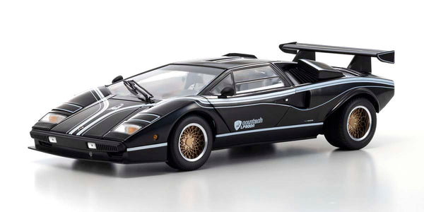 Kyosho 1/18 Scale Lamborghini Countach LP500R Black Model Diecast Car