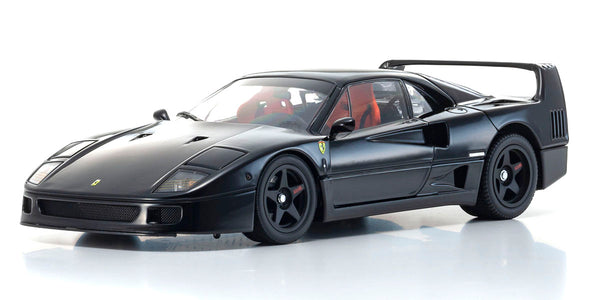 Kyosho 1/18 Ferrari F40 Scale Model, Black