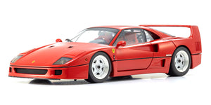 Kyosho 1/18 Scale Ferrari F40 Model Diecast Car (Red)