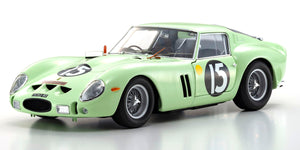 Kyosho 1/18 Ferrari 250GTO 1962 Good Wood #15 (Light Green) Diecast