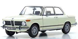 Kyosho 1/18 Scale BMW 2002 Tii White Model Diecast Car