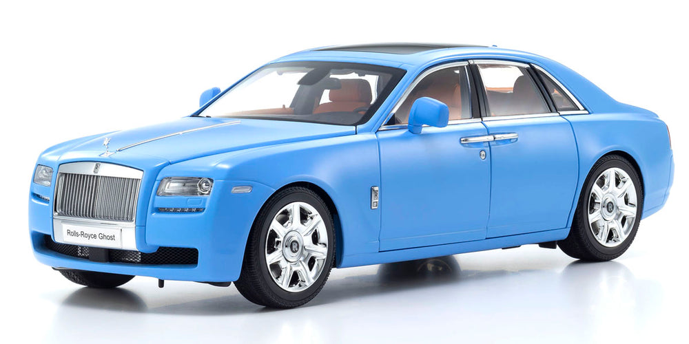 Kyosho 1/18 Scale Rolls-Royce Ghost (Light Blue) Diecast Model