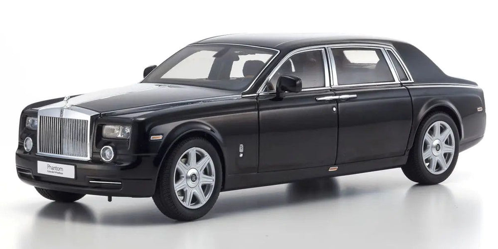 KYOSHO ORIGINAL 1/18 Rolls-Royce Phantom EWB (Black) Diecast Car