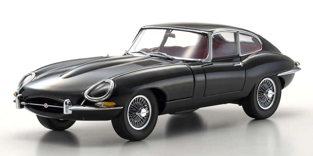 KYOSHO ORIGINAL 1/18scale Jaguar E-Type (Black) 08954BK Diecast Car
