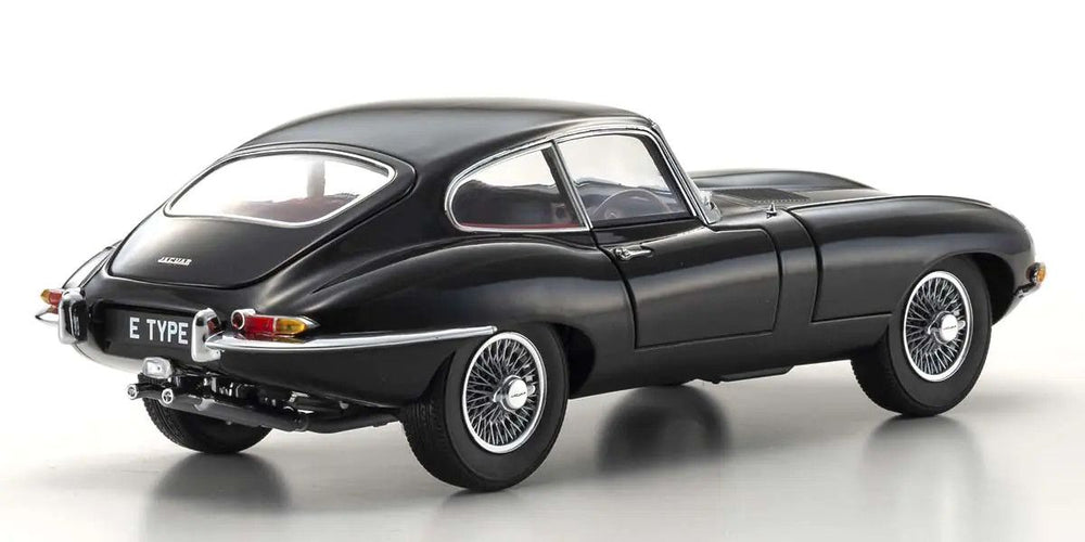 KYOSHO ORIGINAL 1/18scale Jaguar E-Type (Black) 08954BK Diecast Car