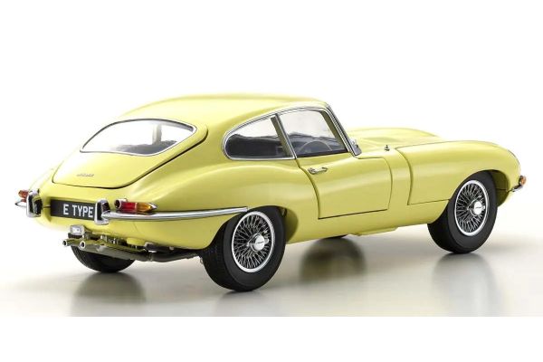 KYOSHO ORIGINAL 1/18scale Jaguar E-Type( Pale Primrose) 08954LY Diecast