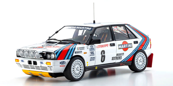 Kyosho 1/18 Lancia Delta HF 4WD Monte Carlo "Team Lancia Martini"