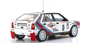 KYOSHO ORIGINAL 1/18 Lancia Delta HF 4WD Monte Carlo Team Lancia Martini 1987 #6