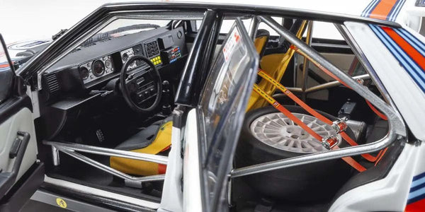 KYOSHO ORIGINAL 1/18 Lancia Delta HF 4WD Monte Carlo Team Lancia Martini 1987 #6