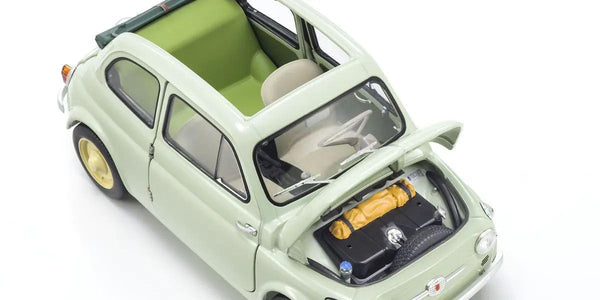Kyosho KYOSHO ORIGINAL 1/18scale Fiat NUOVA 500 (Green Clear) Diecast