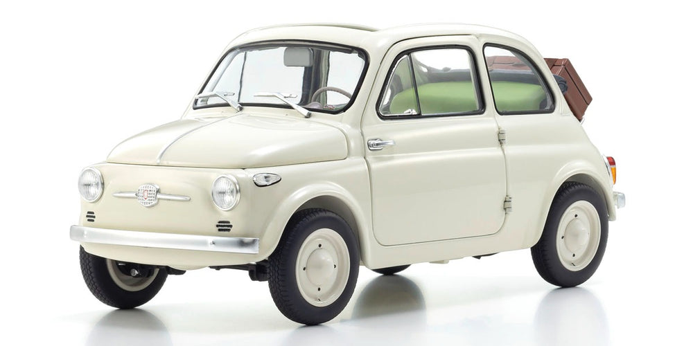 Kyosho 1/18 Fiat NUOVA 500 (with Accessories) Diecast Model