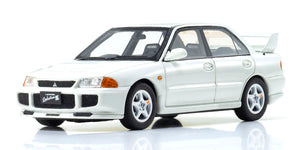 Kyosho Original Diecast 1/43 Mitsubishi Lancer Evolution III White